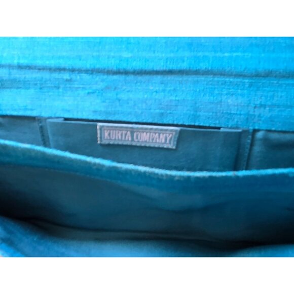 Colorful Kurta Company Womens Clutch Purse Geometric Design & Magnetic Closure - Picture 4 of 7